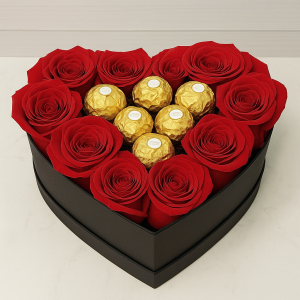 Corazón de bombones